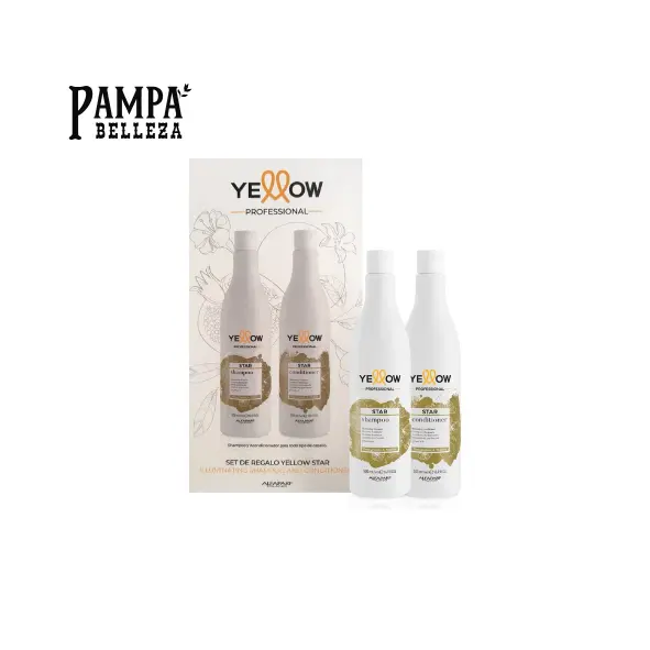 Kit Shampoo + Acondicionador Brillo Intenso - Yellow Star