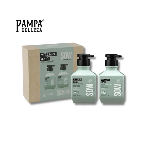 Kit Shampoo + Acondicionador Vitamin [Revitalizante] 250 ML - SOW 