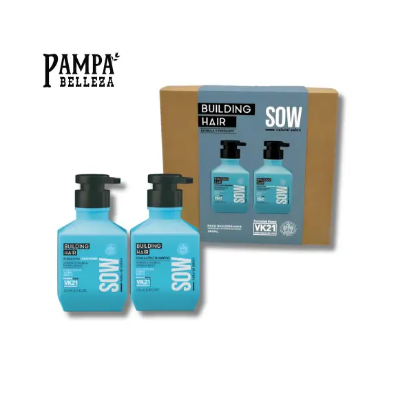 Kit Shampoo + Acondicionador Estimulante [Revitalizante] 250 ML - SOW 