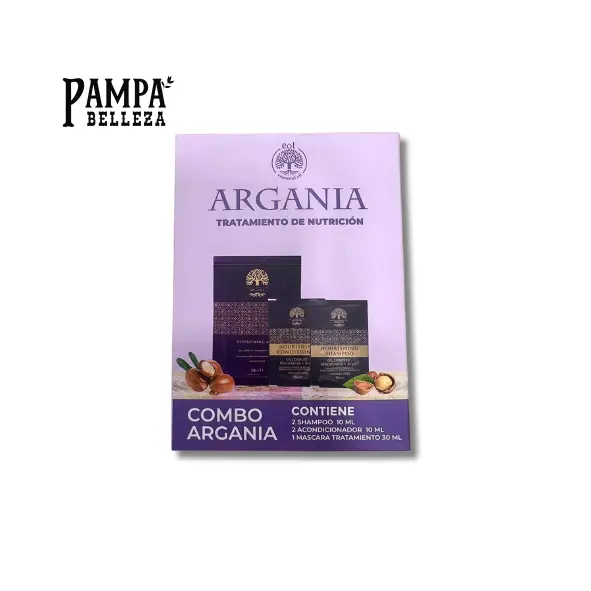 Kit Argania Tratamiento De Nutrición En Sachet