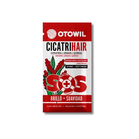 Cicatrichair [Crema de Keratina, Argan y Quinoa] Brillo + Suavidad - Otowil