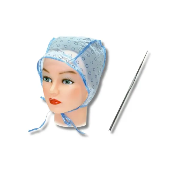 5PCS Gorro Plástico Desechable Para Visos Y Mechas